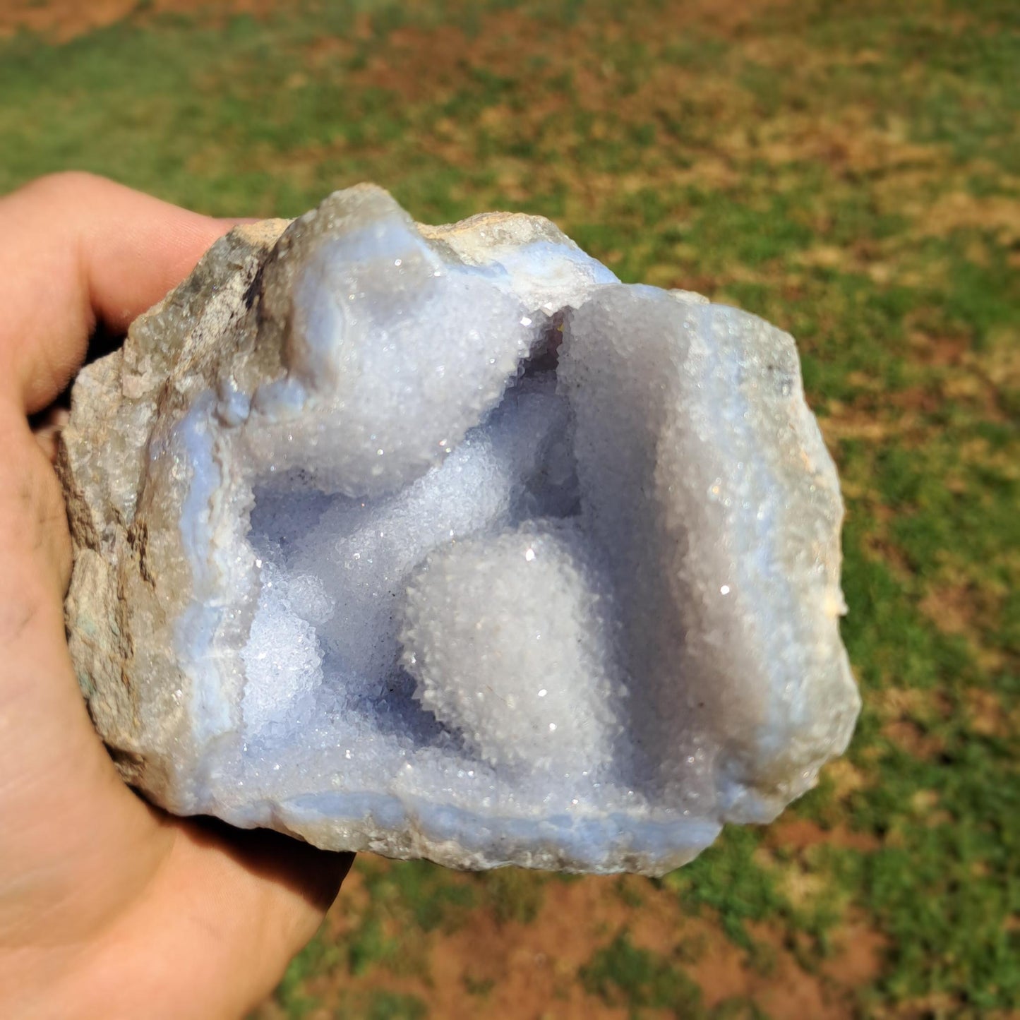 Blue lace agate