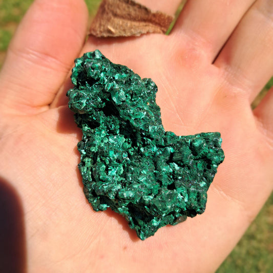 Natural Silky Malachite - Piece 8