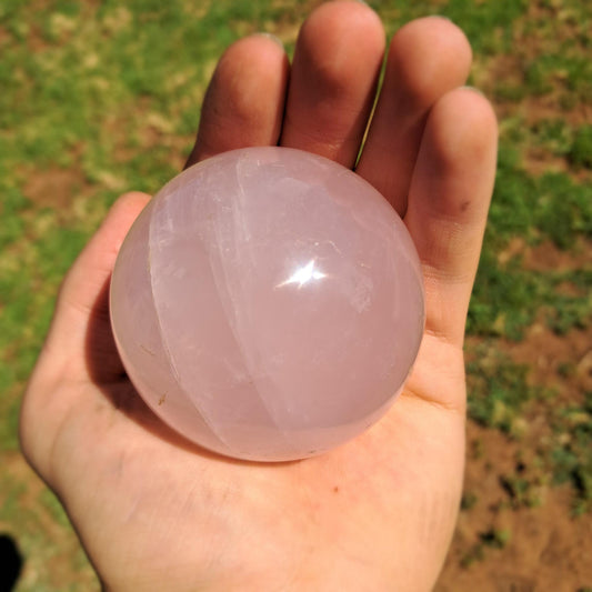 Rose Quartz Sphere 01